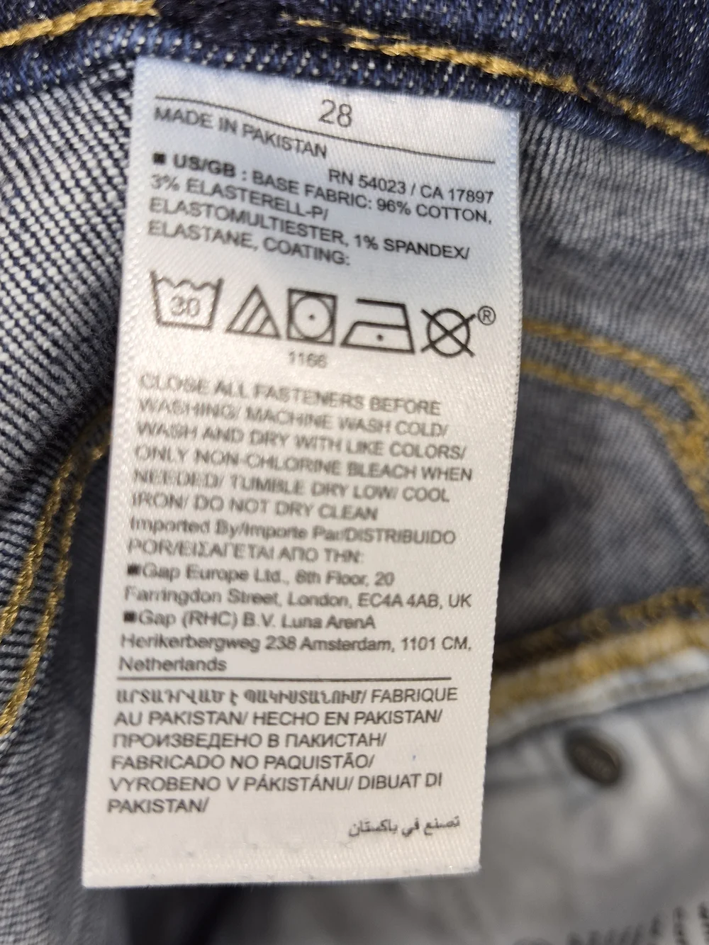 Banana Republic Dark Blue Cropped Ankle Jeans